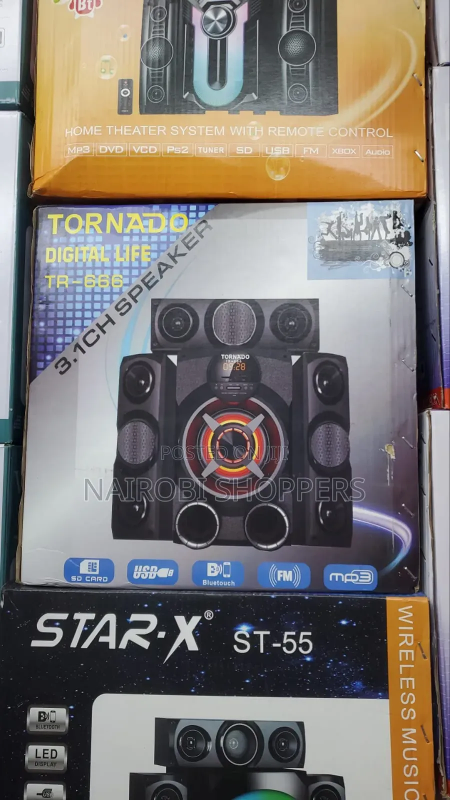Tornado Tr 666 3.1 Sound System