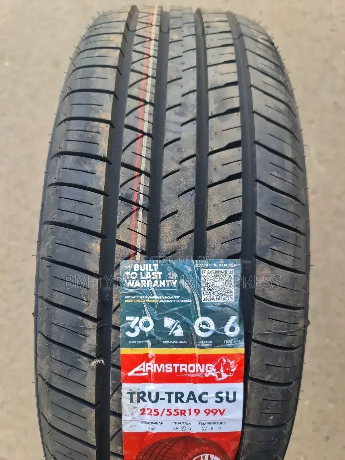 225 /55 R19 Armstrong Tyres (New Technology).