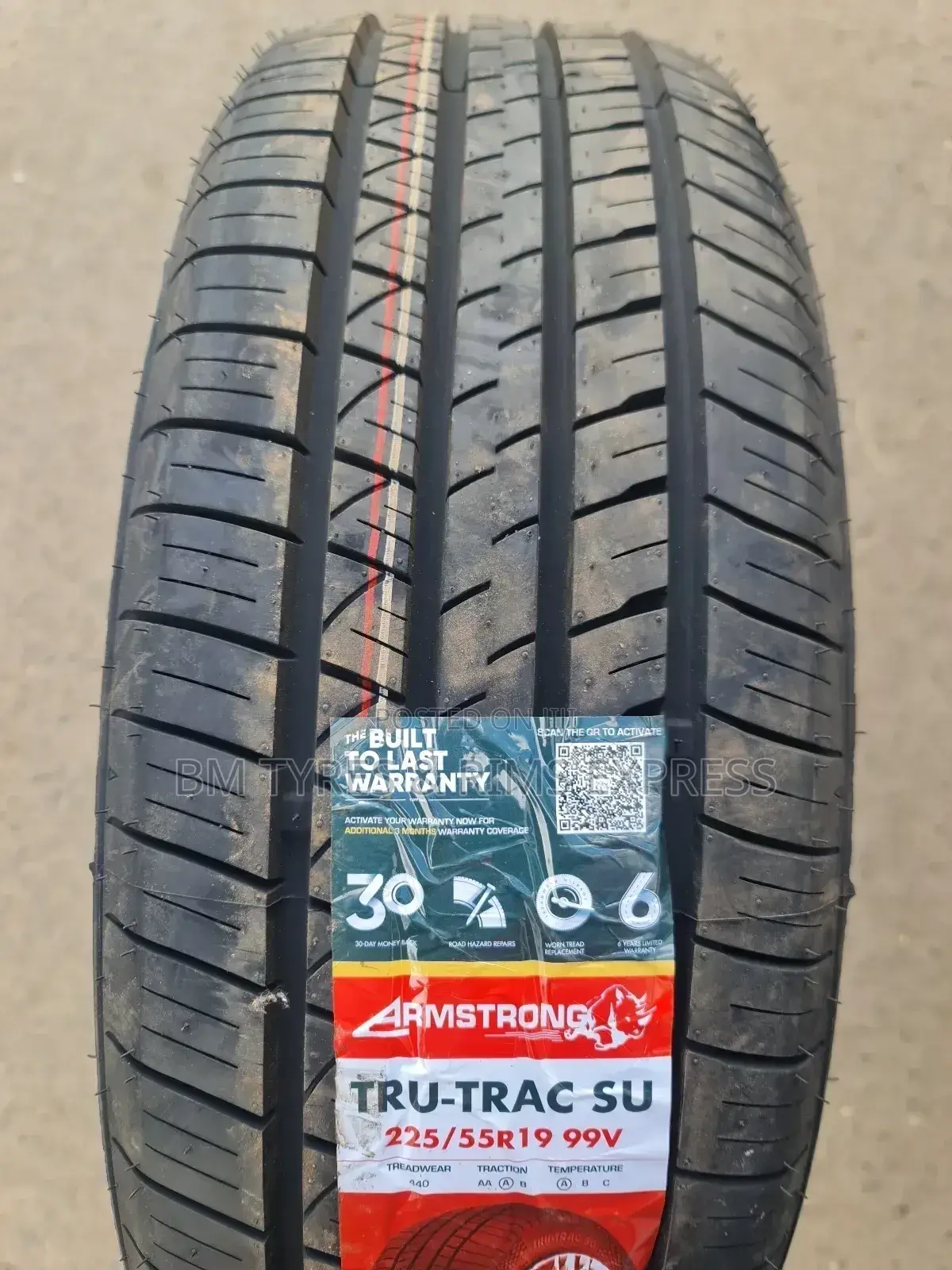 225 /55 R19 Armstrong Tyres (New Technology).