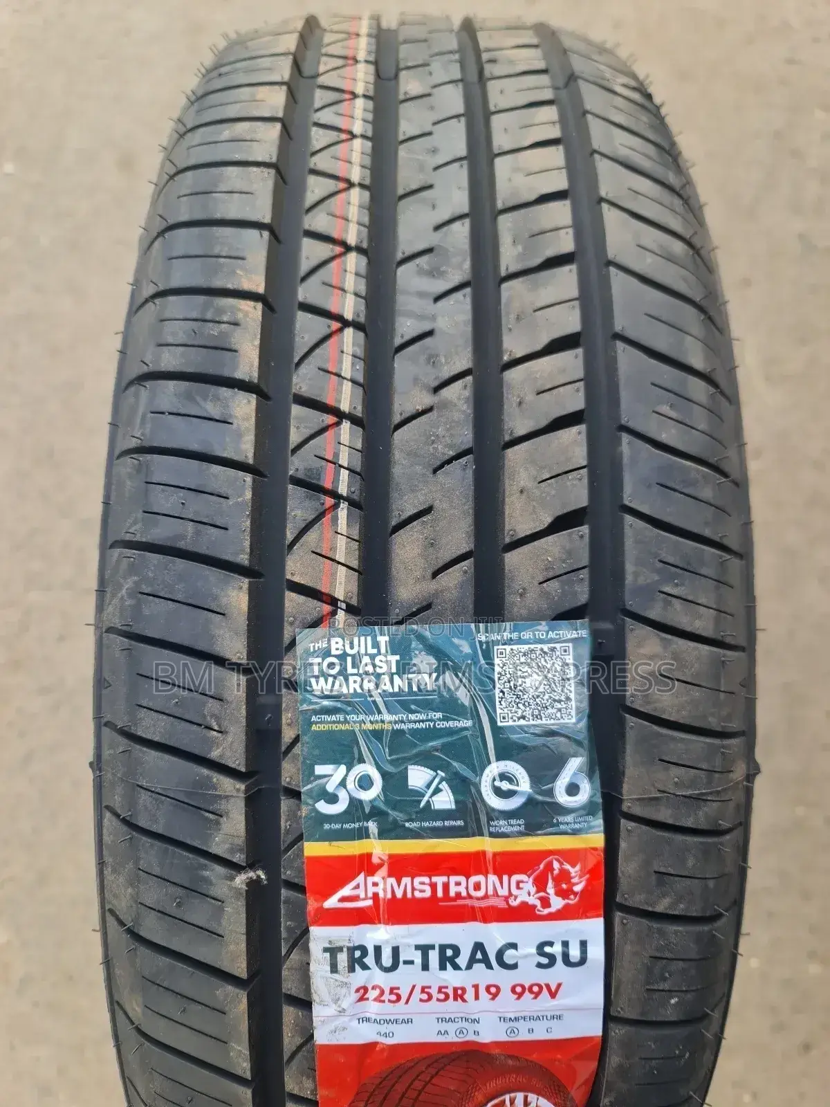 225 /55 R19 Armstrong Tyres (New Technology).