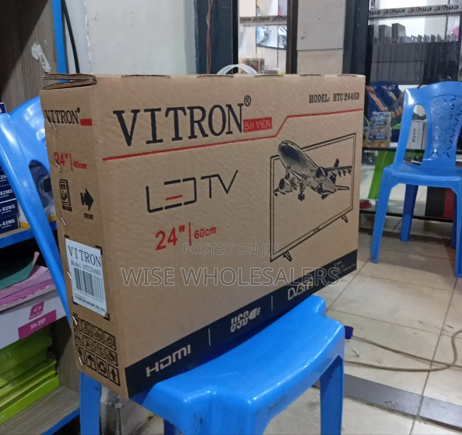 Vitron 24-inch Led Digital Tv, Model Htc 2446d.
