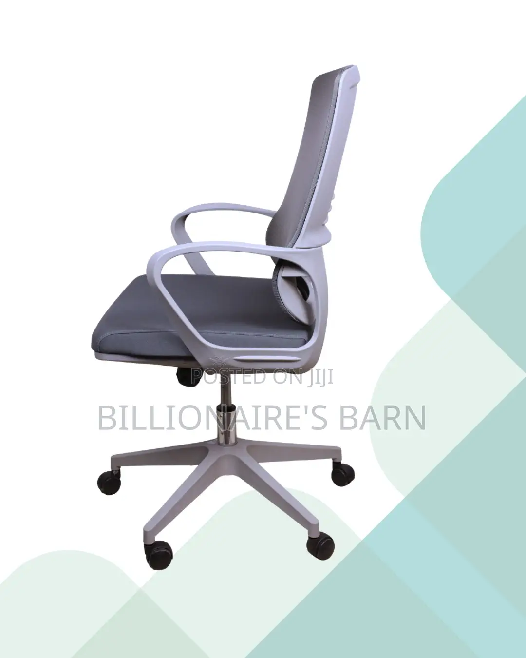 Premium High-Density Ergonomic Grey | Seat | Perfect for Home Office