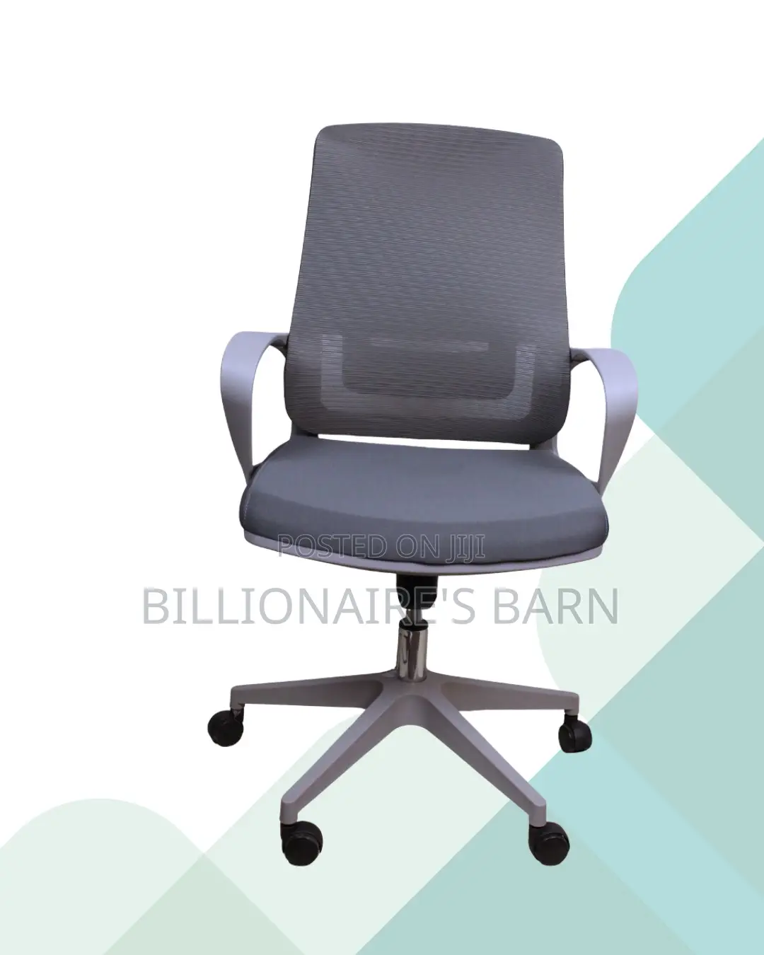 Premium High-Density Ergonomic Grey | Seat | Perfect for Home Office