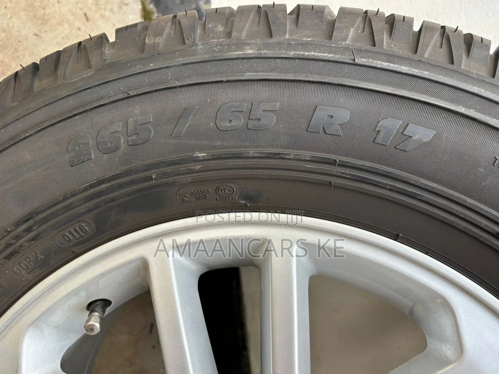 Toyota Hilux Size 17 Rims With Michellin Tyres