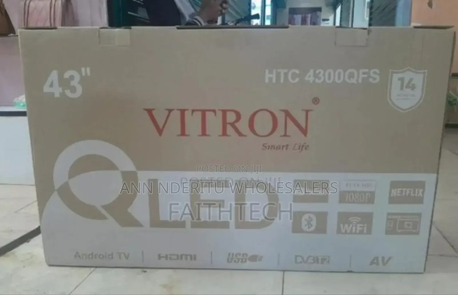 43 Inches Vitron Android Tv Qled