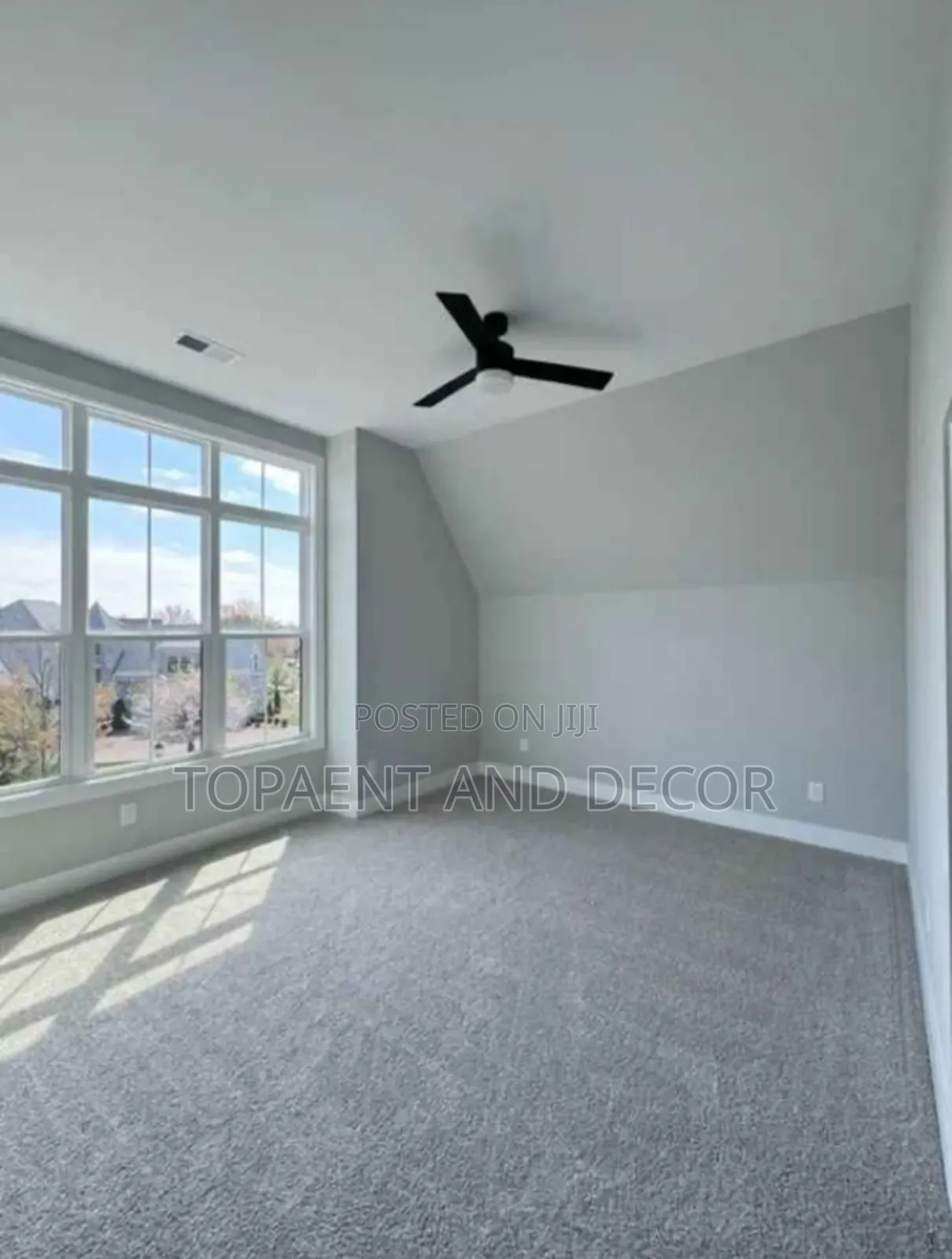 Modern Grey Floor Covering for Living Room