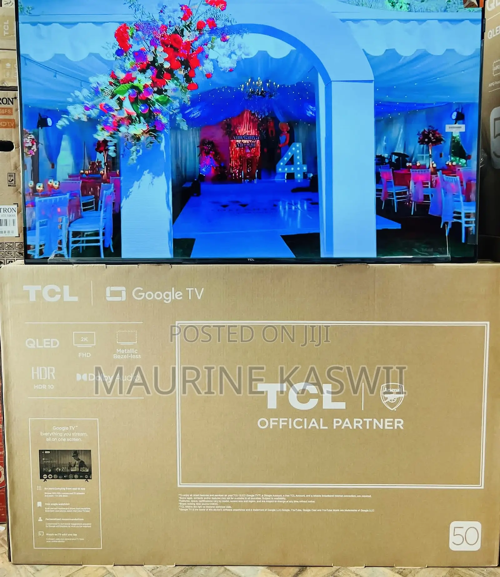 TCL Qled 50” S5k Google TV -2025