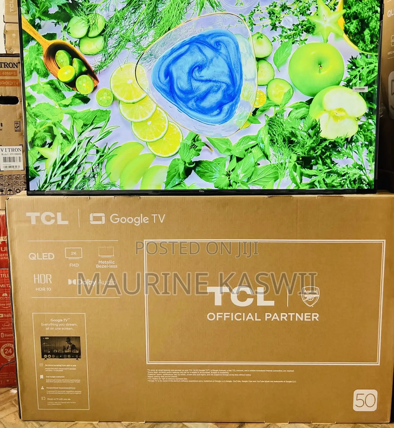 TCL Qled 50” S5k Google TV -2025
