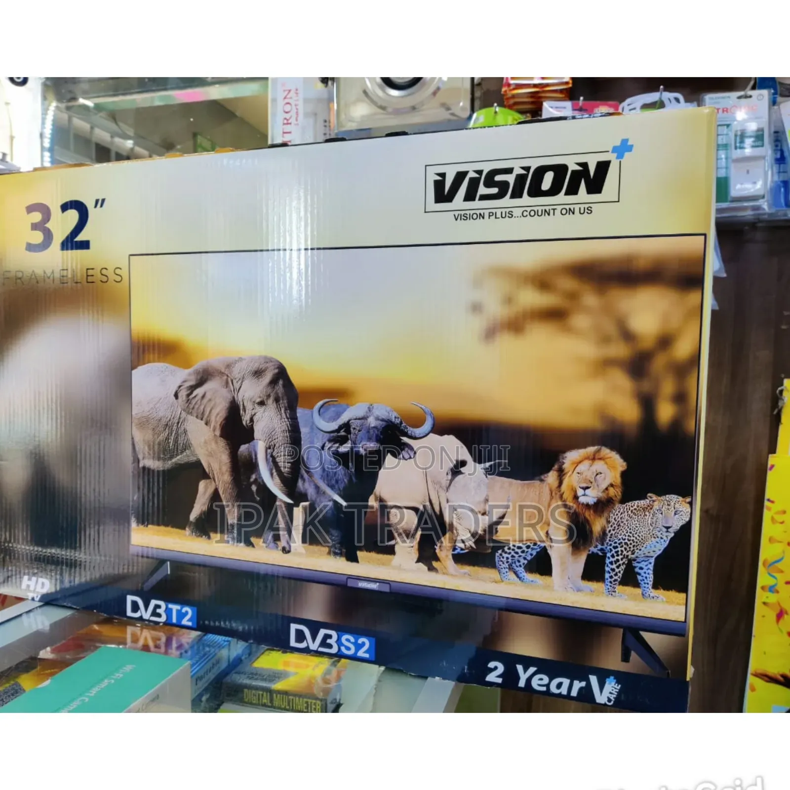 Vision Plus 32′′ Hd Frameless Digital Tv