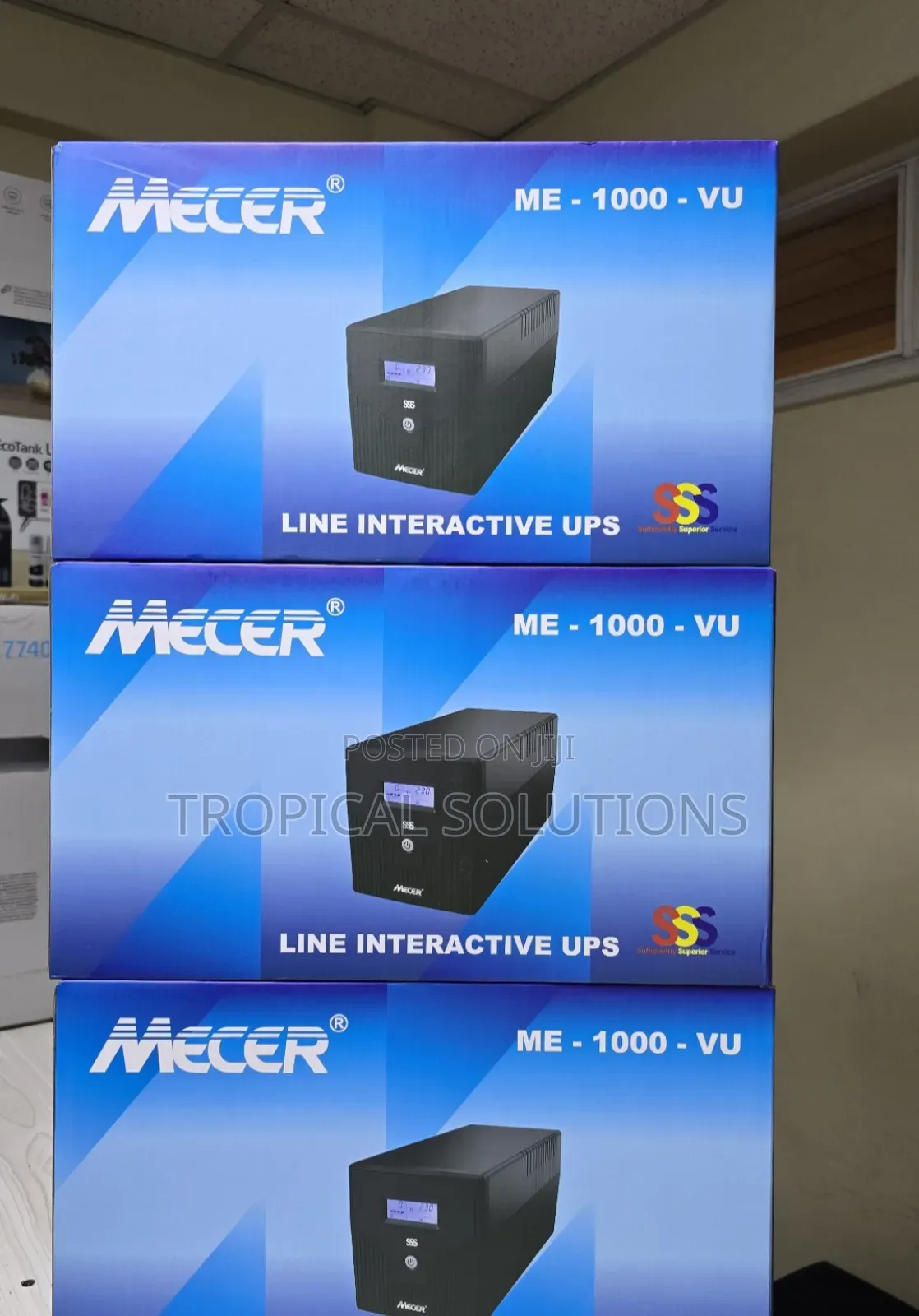 Mecer 1000valine Interactive Ups 1000va