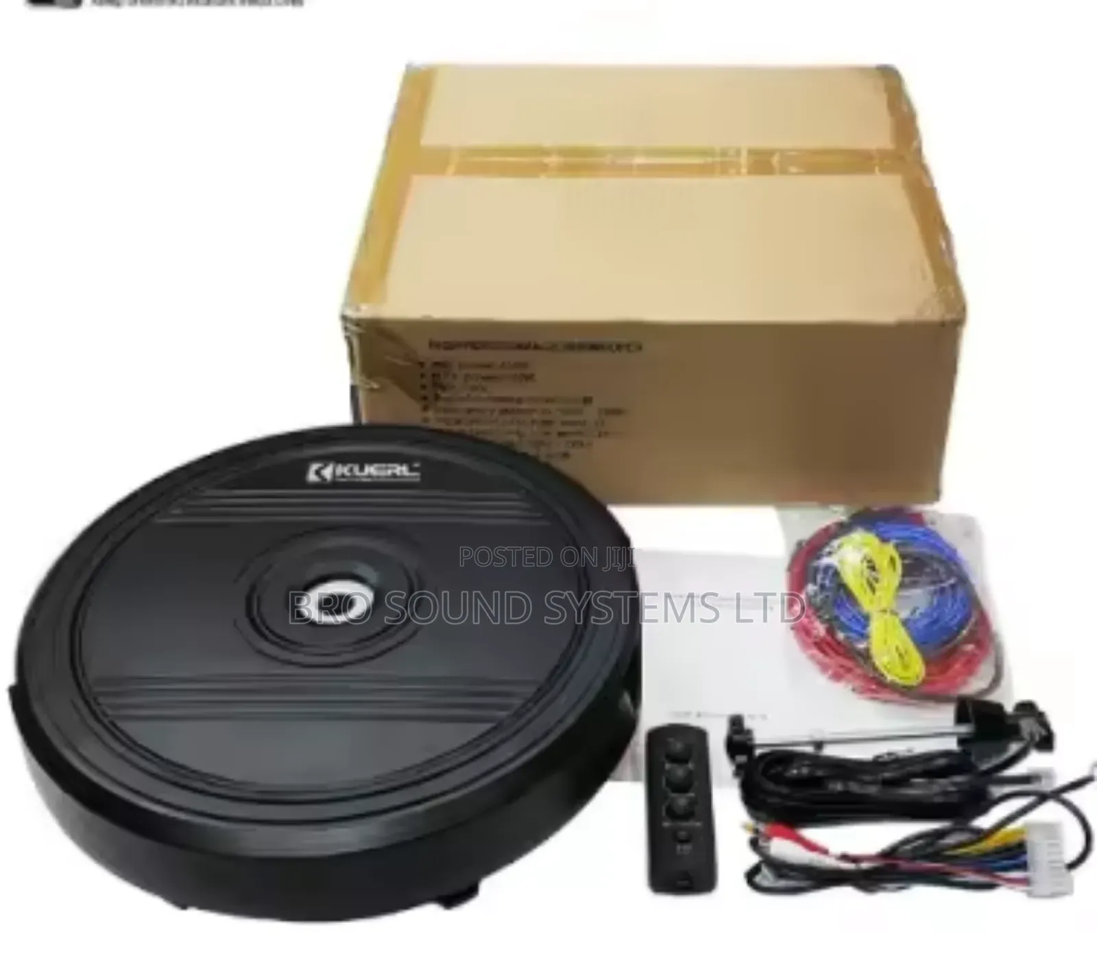 Active ( Powered ) 12 Inch Spear Wheel Subwoofer