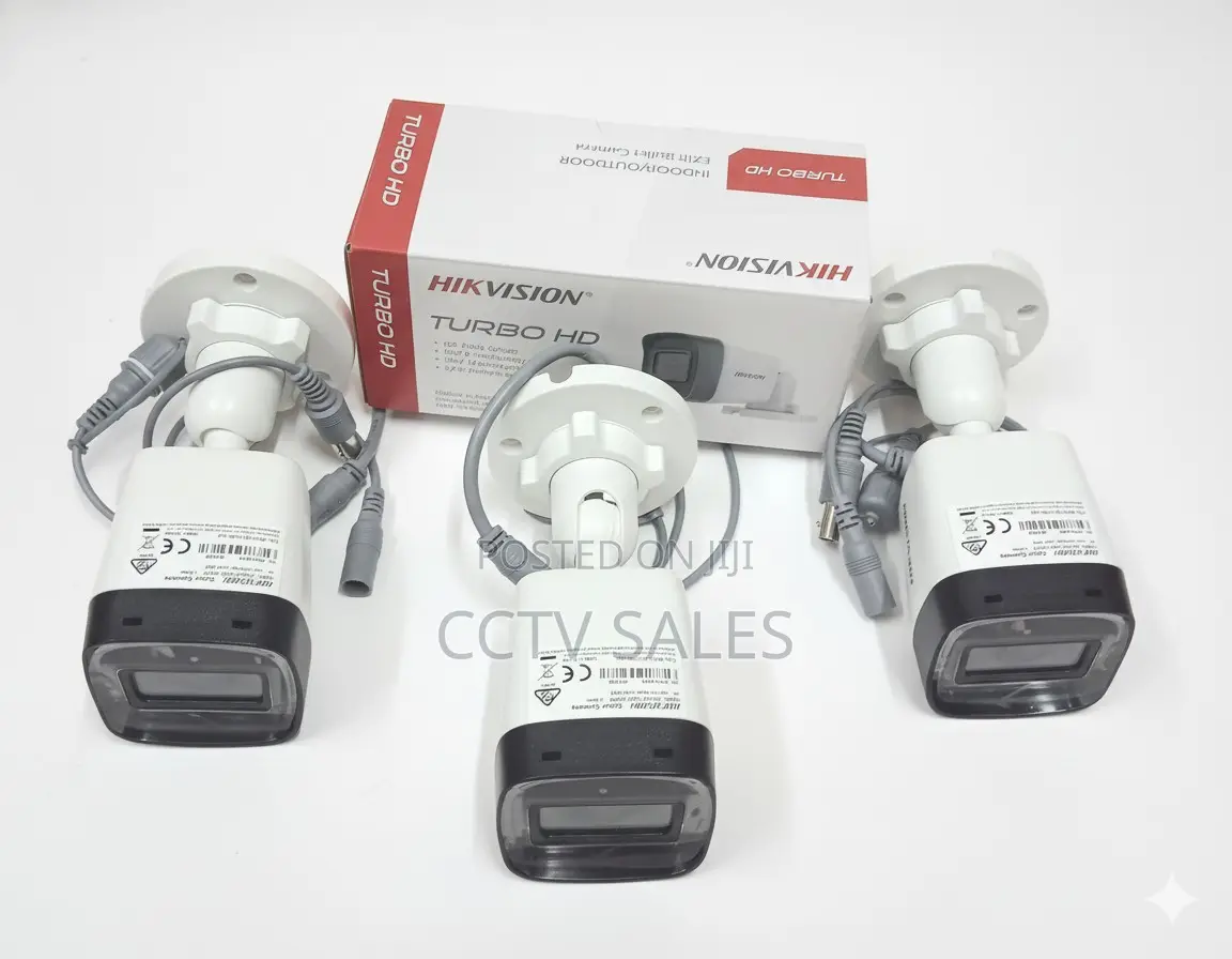Hikvision 2mp Bullet Black and White CCTV Audio Hd Camera
