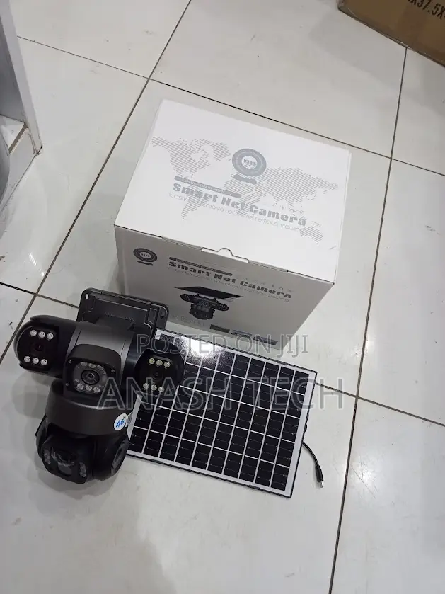 4g Sim Card 3mp CCTV Camera PTZ Rotating Night Vision Design