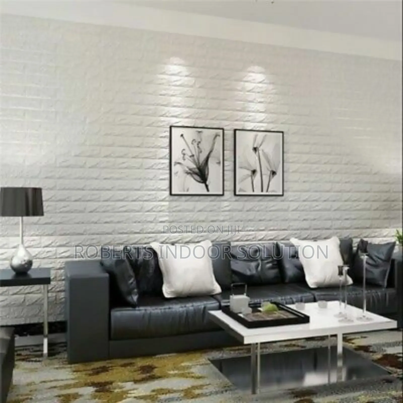 Pure White 3d Foam Panels 70×77cm – Refined Wall Finish