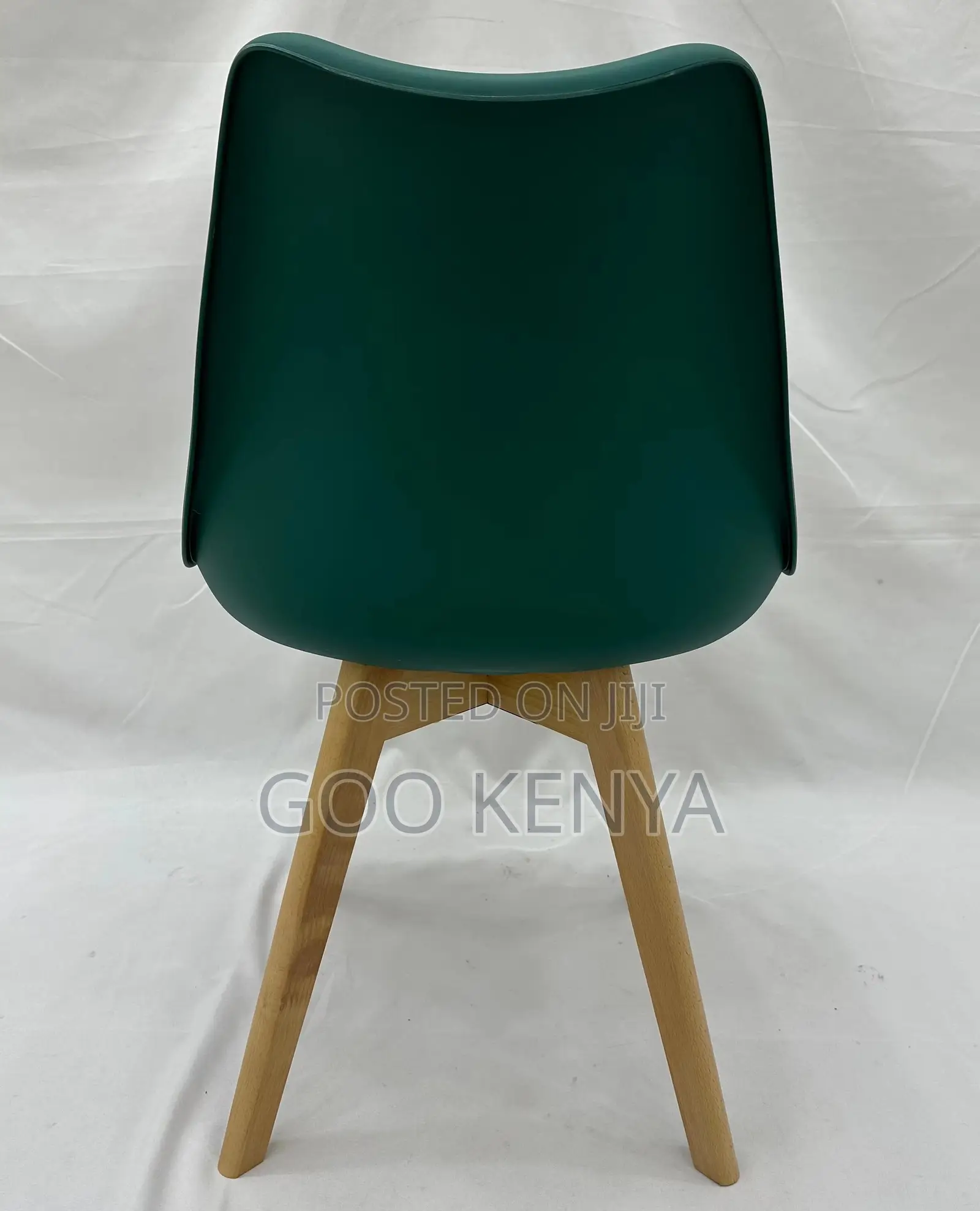 Home Chair; Outdoor Polypropylene Chair With Leather Padded Cushion