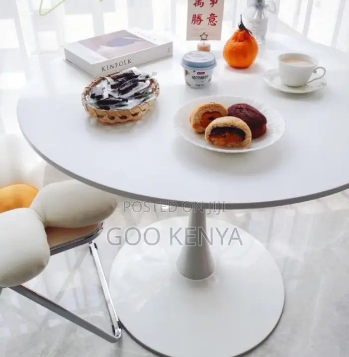 Home Table; Round Nordic Luxury Slate Coffee Table