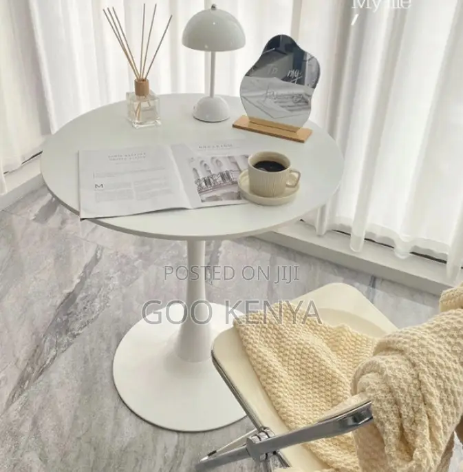 Home Table; Round Nordic Luxury Slate Coffee Table