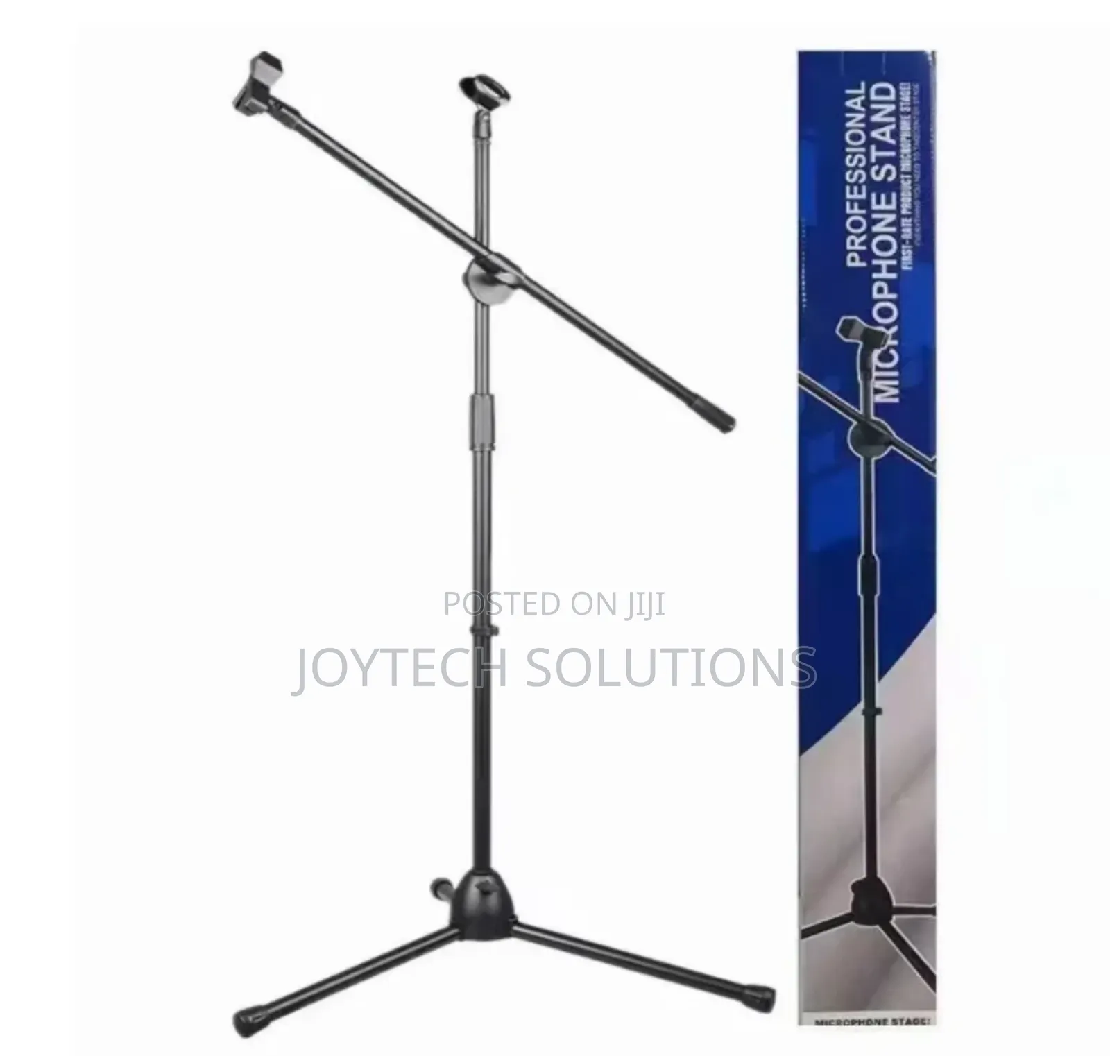 Adjustable Floor Music Stand, Adjustable Height. Black in Colour