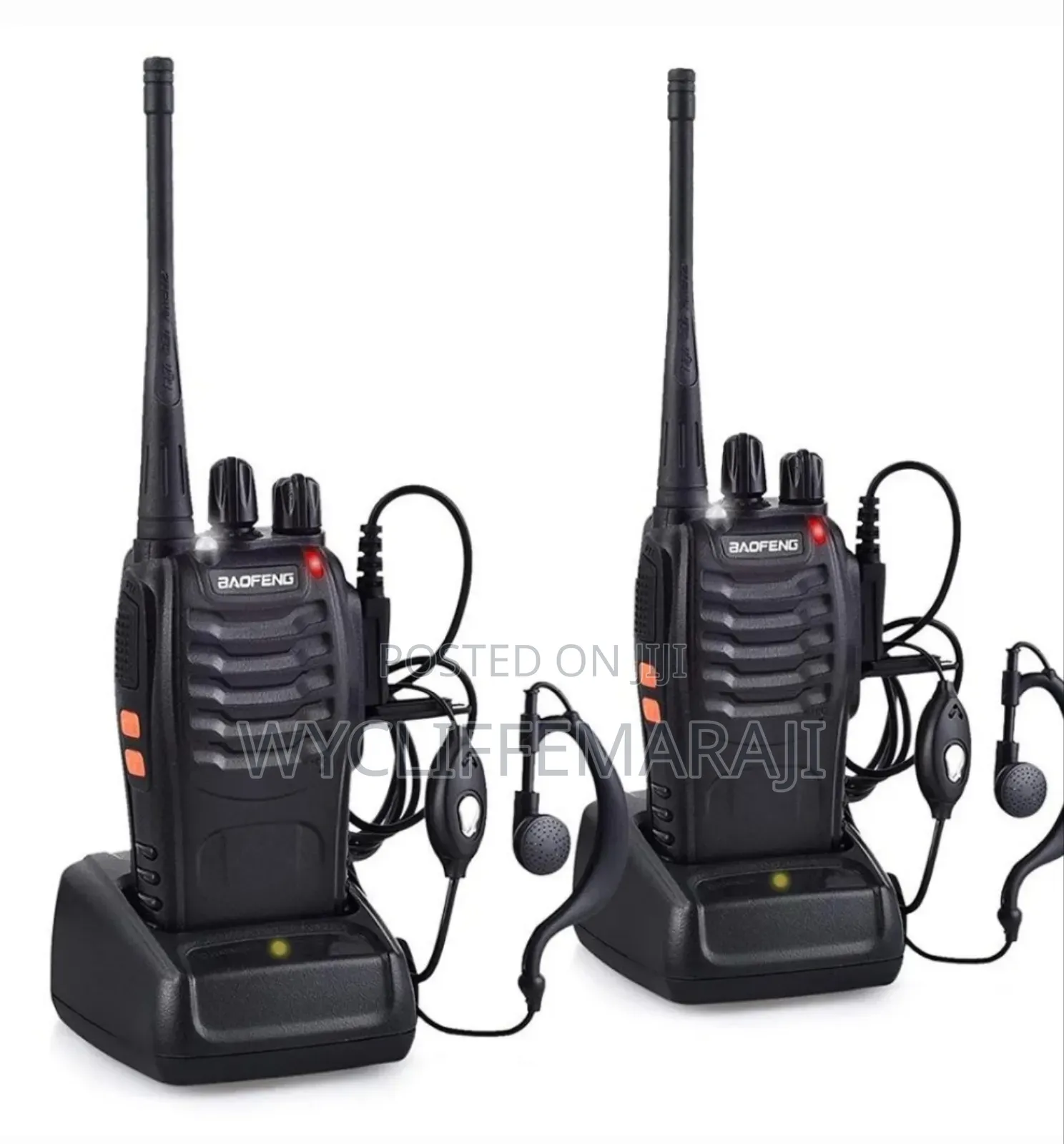 Pair Of Baofeng Bf-888s Walkie Talkie 2pcs