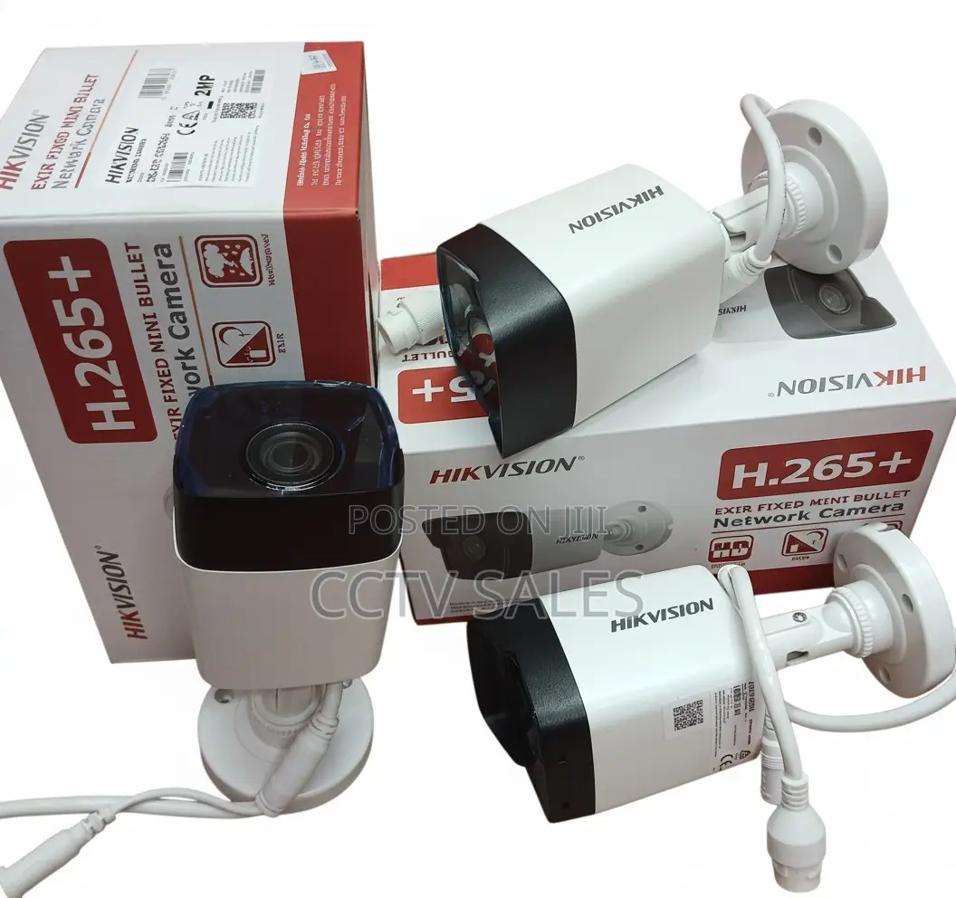 Weatherproof Outdoor Hikvision Bullet Ip CCTV Camera With Audio
