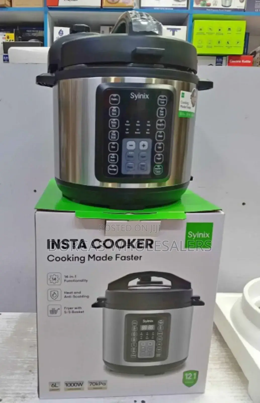 Best Quality Syinix Pressure Cooker 6ltrs
