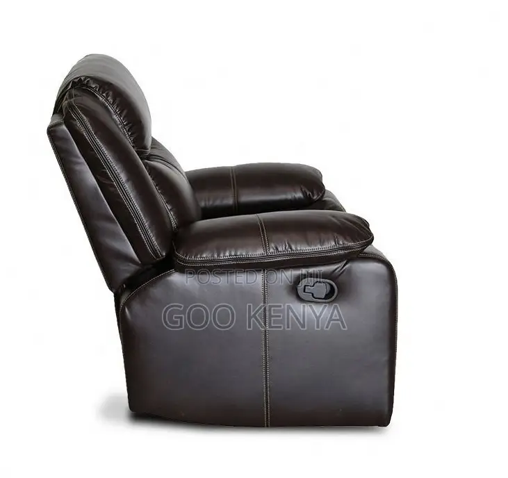 Home Sofa; Adjustable Reclining Chair With Soft Leather Finish