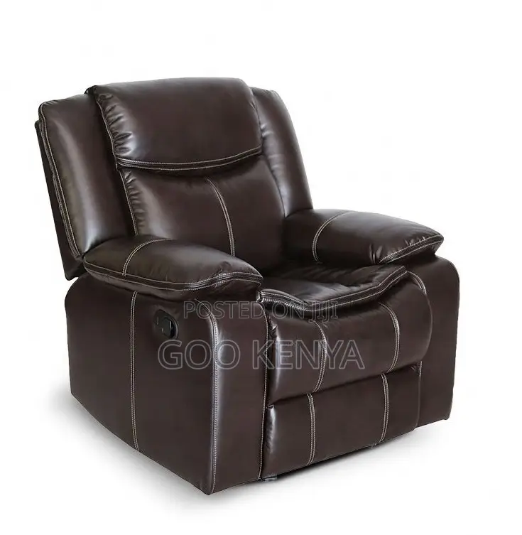 Home Sofa; Adjustable Reclining Chair With Soft Leather Finish
