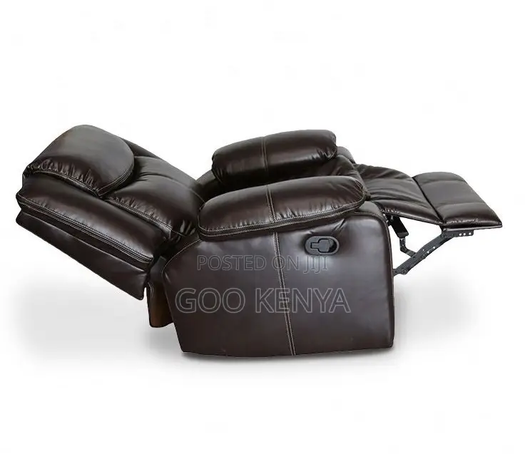 Home Sofa; Adjustable Reclining Chair With Soft Leather Finish