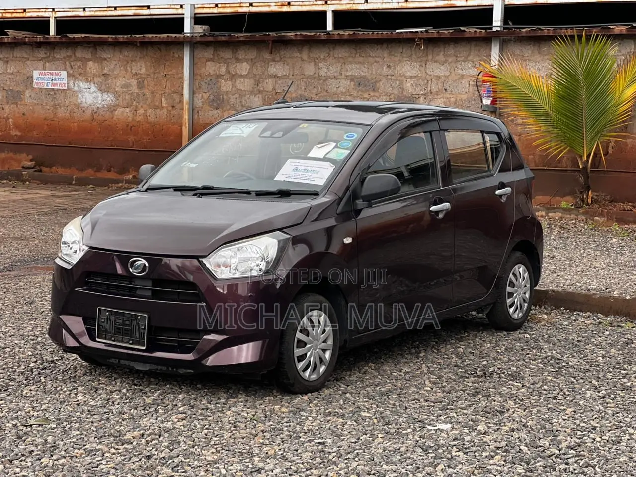 Daihatsu Mira 2018 Burgundy