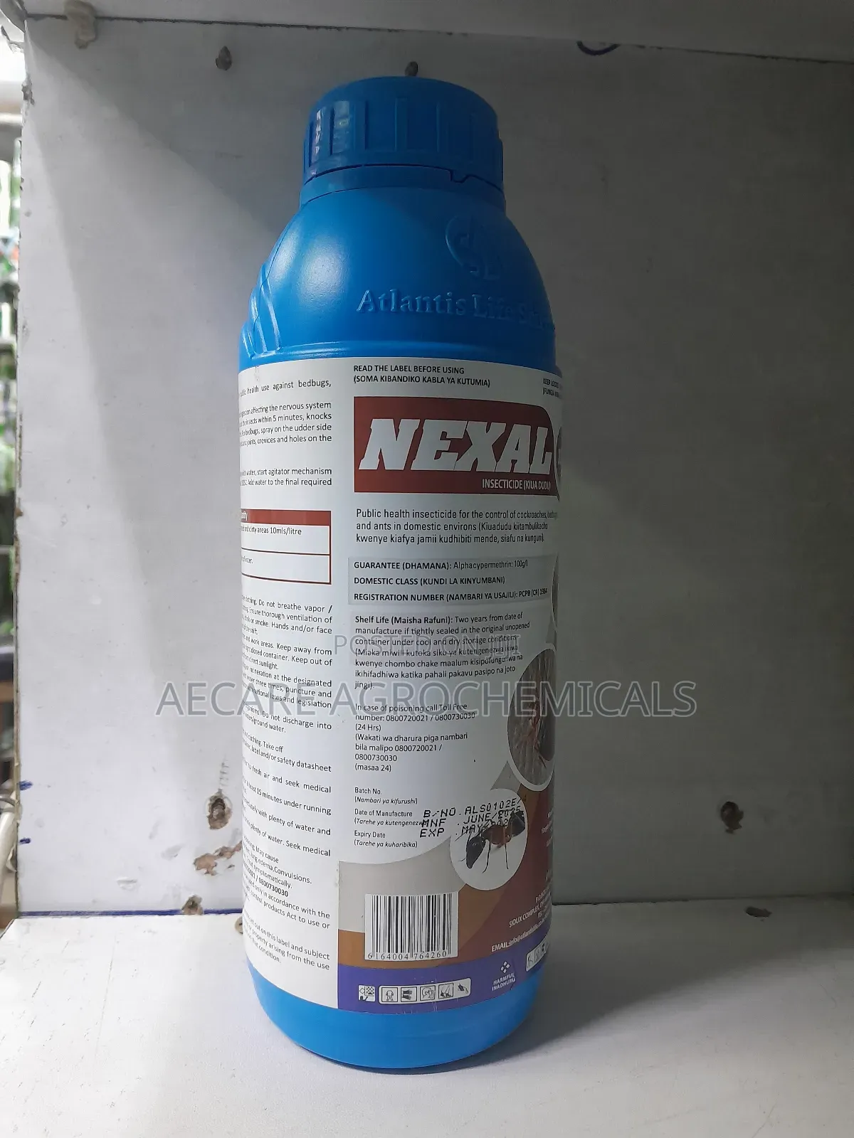 Nexal Bedbug and Cockroach Insecticide 100sc ( New Batch ) 1litre