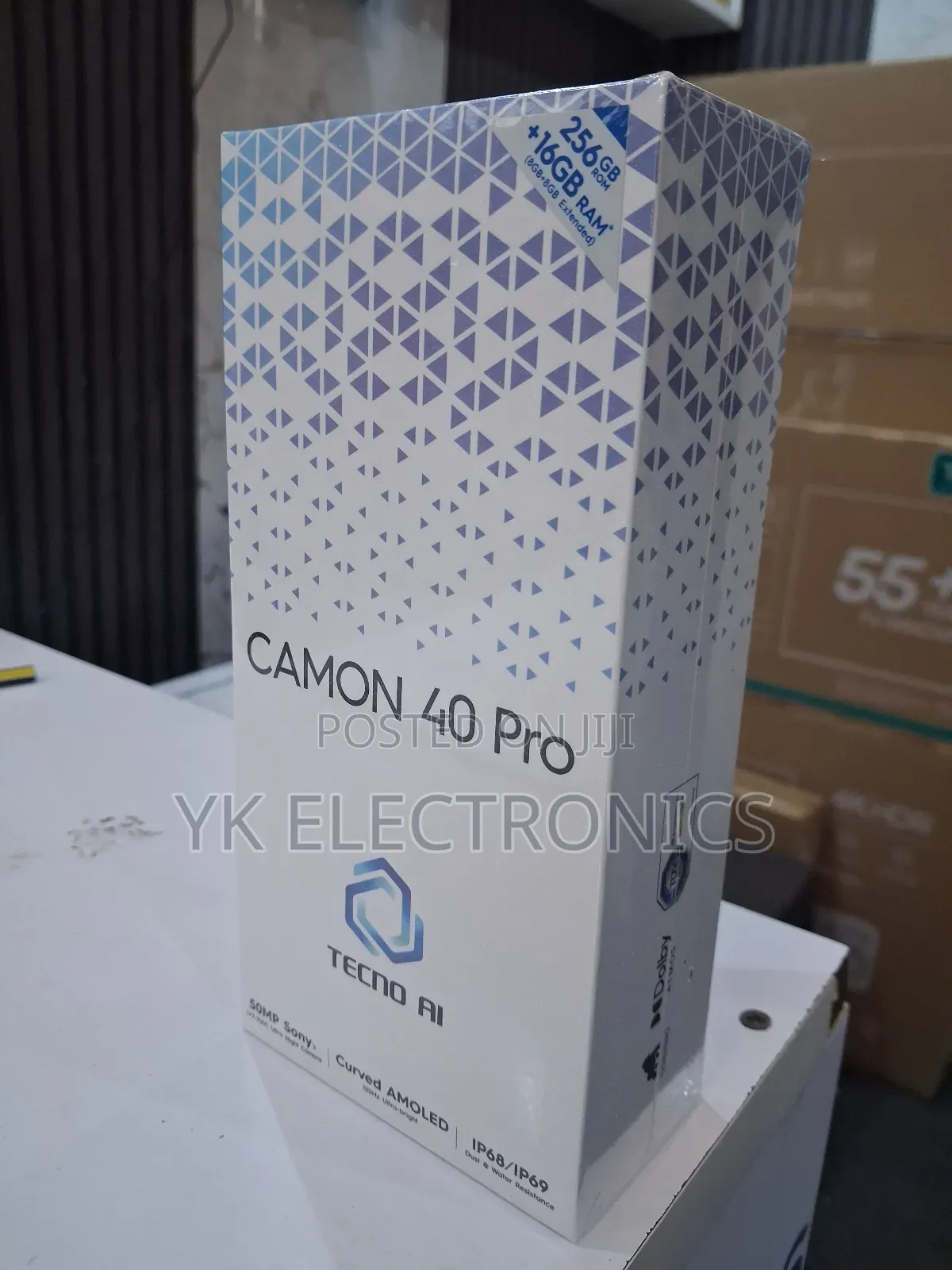 New Tecno Camon 40 Pro 256 GB White