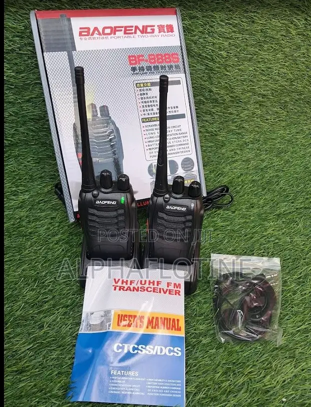 Baofeng Bf-888s Walkie Talkie Security Device