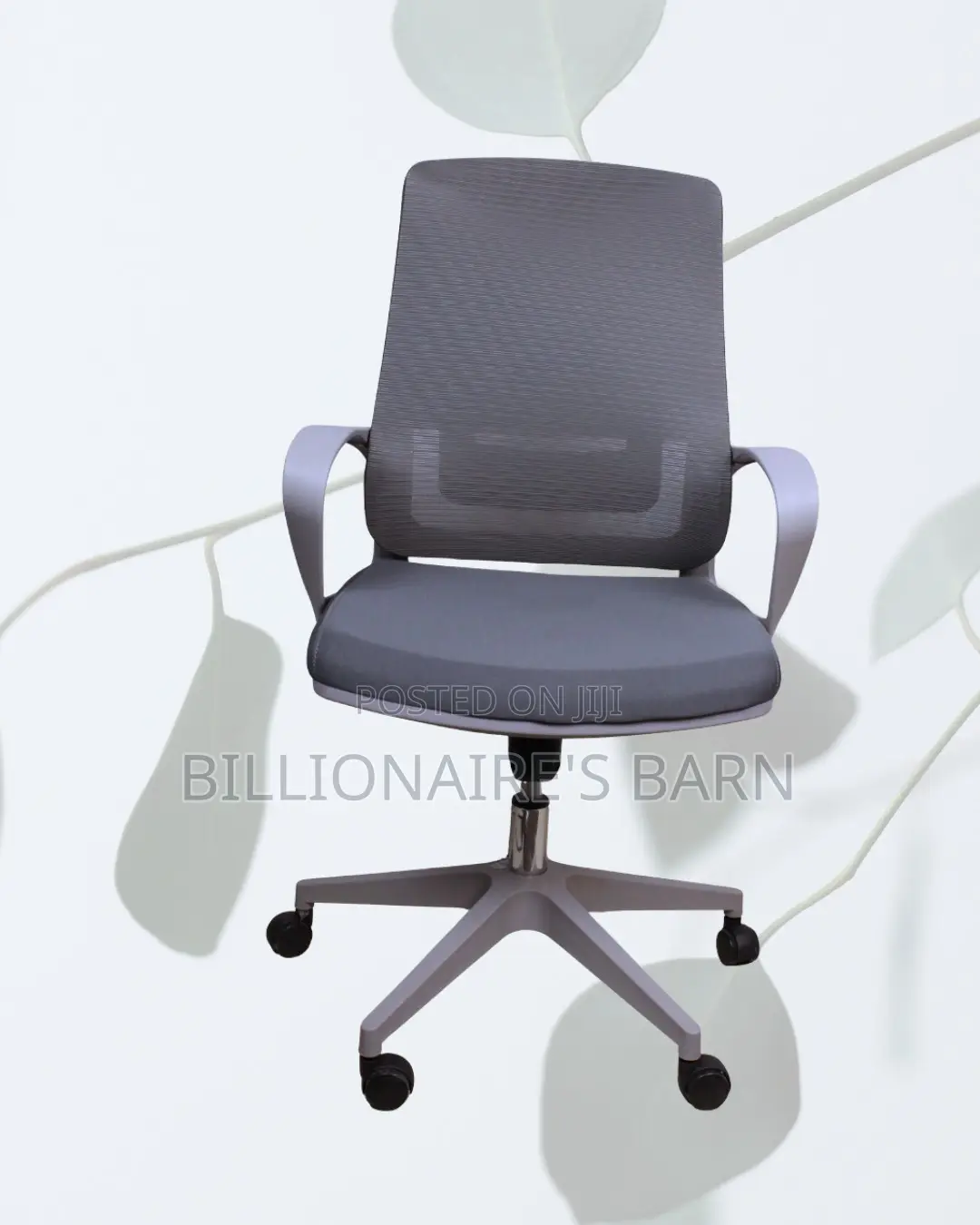 Modern Seat Foam Grey Office High-Density | Comfort Meets Style
