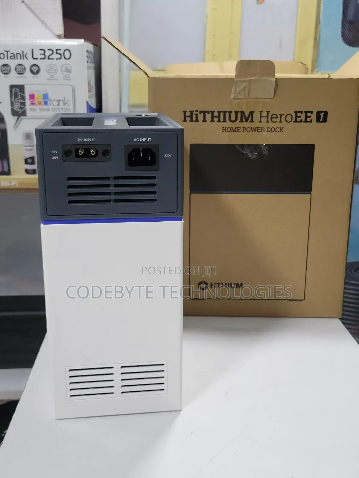 Portable Powerbank Station Solar Power Hithium 3 in 1 Inverter