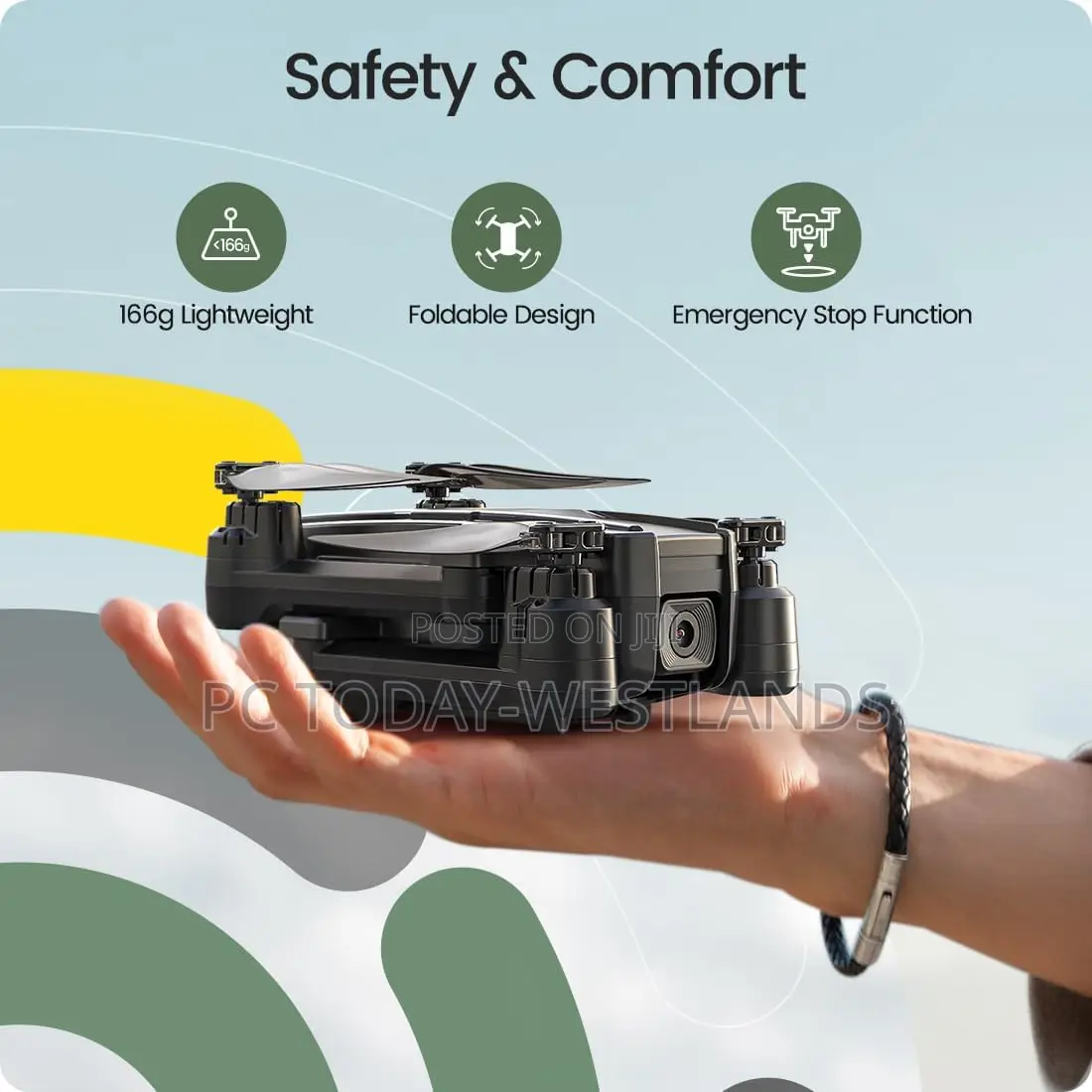 Holy Stone Hs440 Foldable FPV Drone With 1080p Wifi Camera