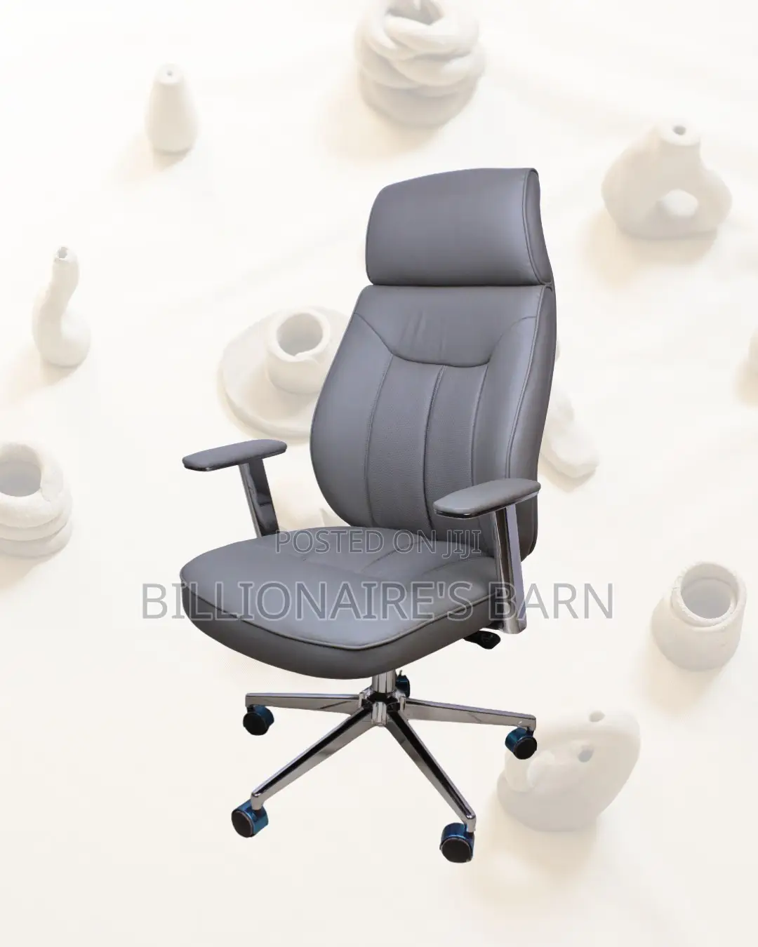 Executive Grey | Headrest Executive | Order Yours Today