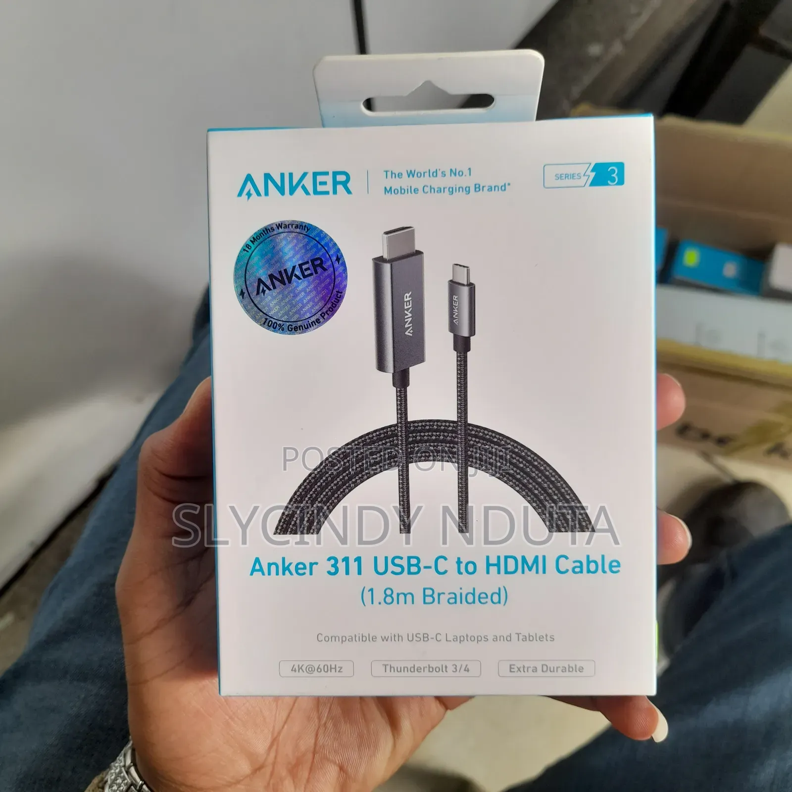 Anker 311 Usb-C to Hdmi Cable