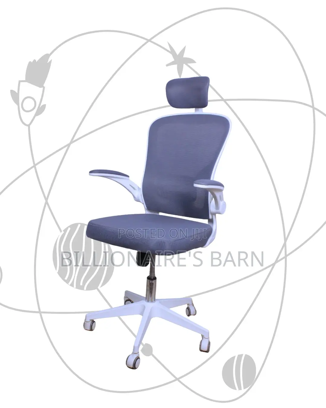 Modern White Fast Ergonomic Office | Comfort Meets Style