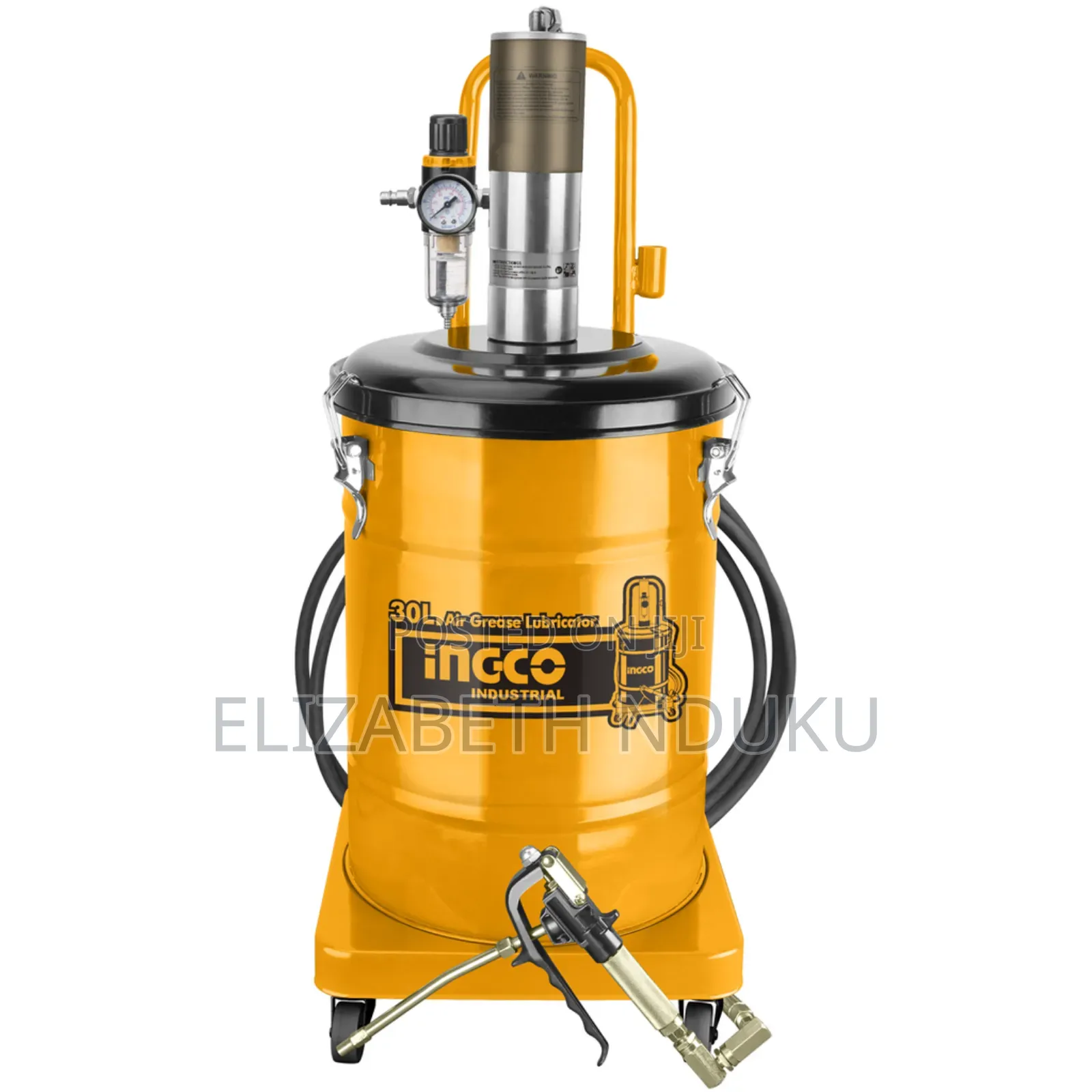 High Pressure Air Grease Lubricator