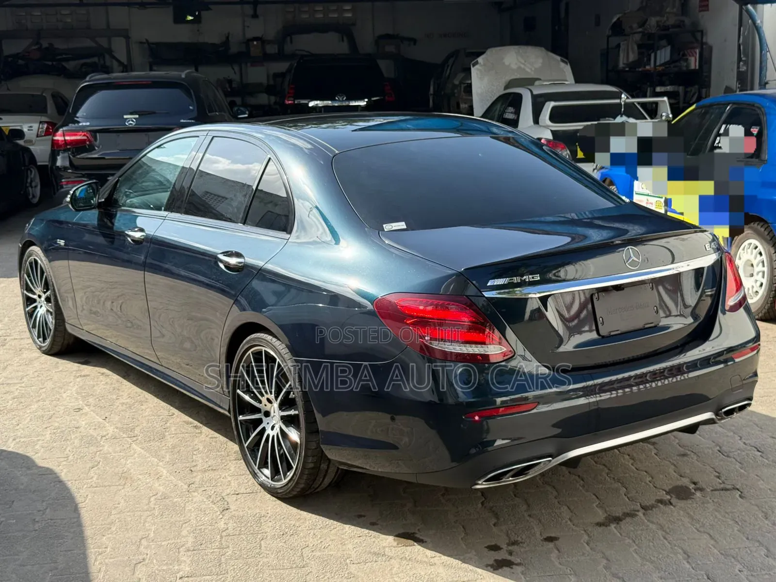 Mercedes-Benz E43 AMG 3.0 AWD 2018 Blue