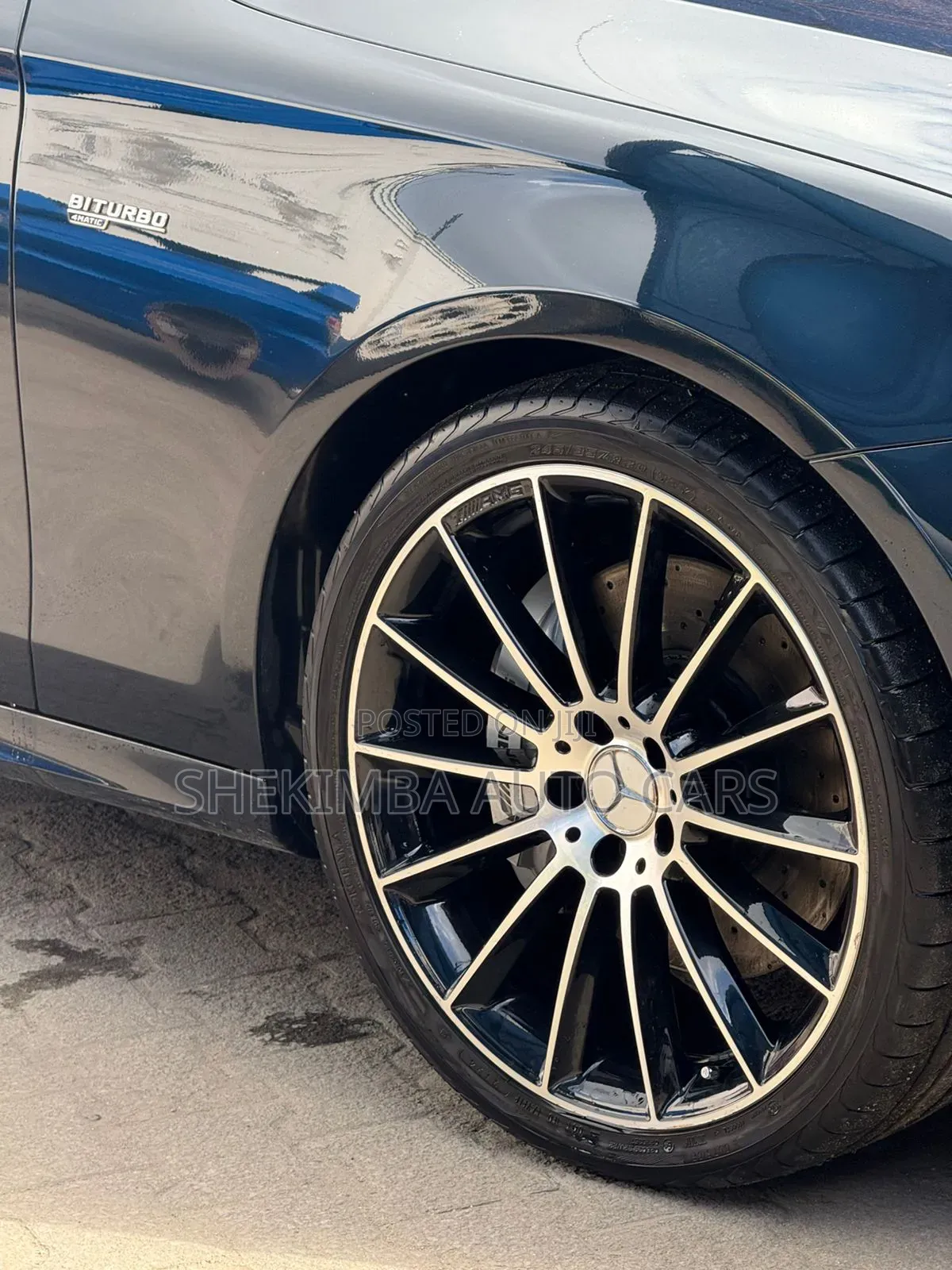 Mercedes-Benz E43 AMG 3.0 AWD 2018 Blue