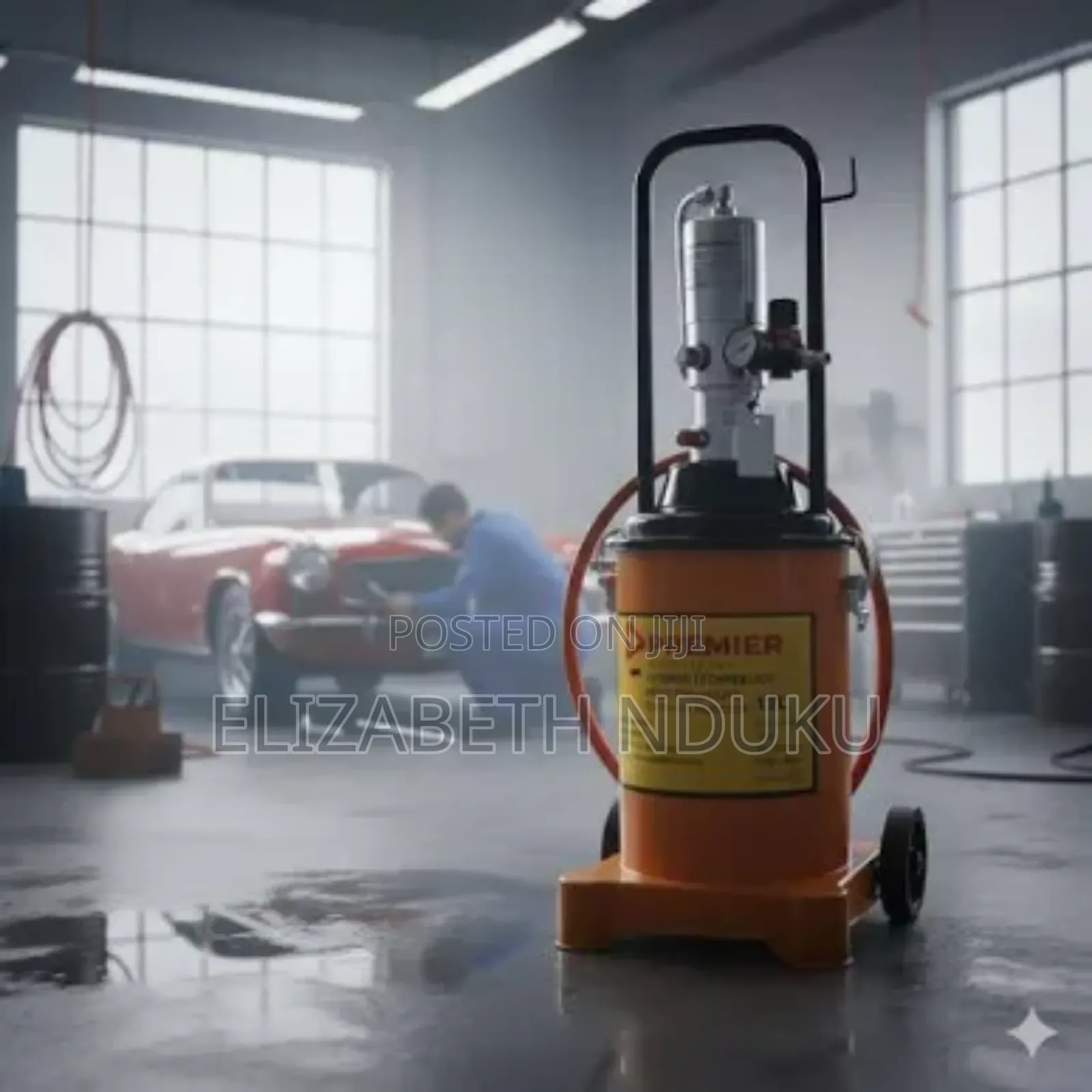 High Visibility Air Grease Lubricator