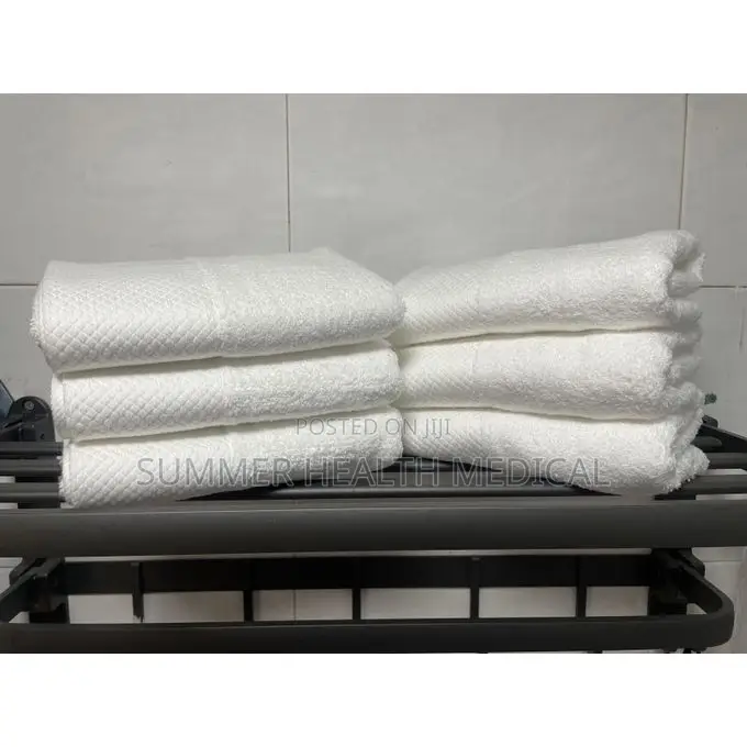 Hand/Face Towels Cotton 600gsm 6pcs 30*30cm White