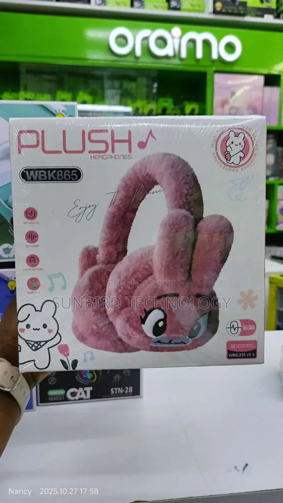 Plush Headphones