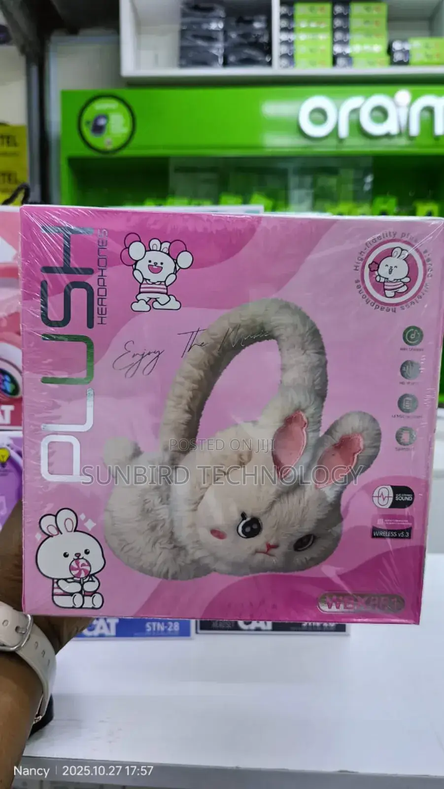 Plush Headphones