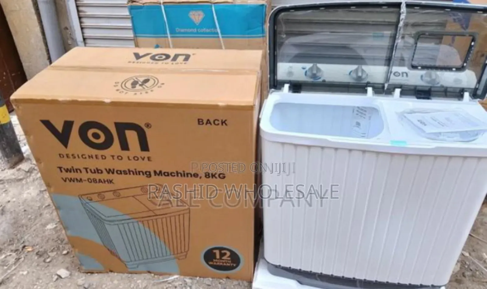 New Arrivals ✅Von 8kgs Washing Machine