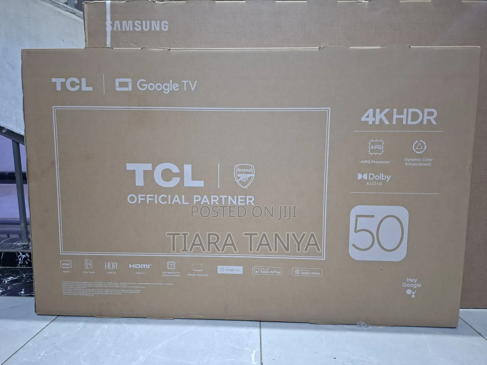 TCL 50" V6c Ultra Hd Google Tv