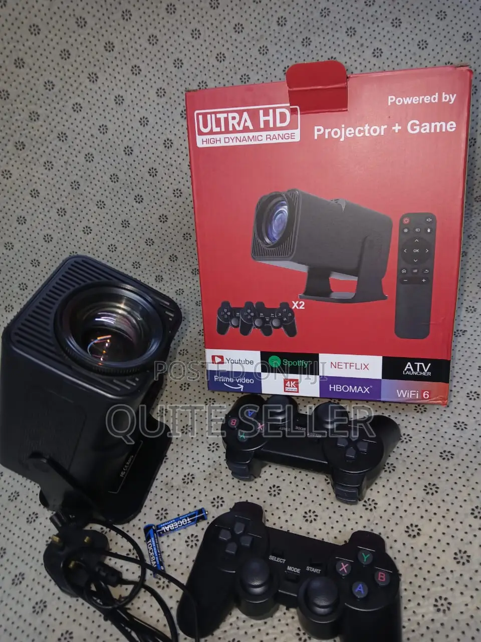 Hy320 X-10plus Gaming Video Projector Android13