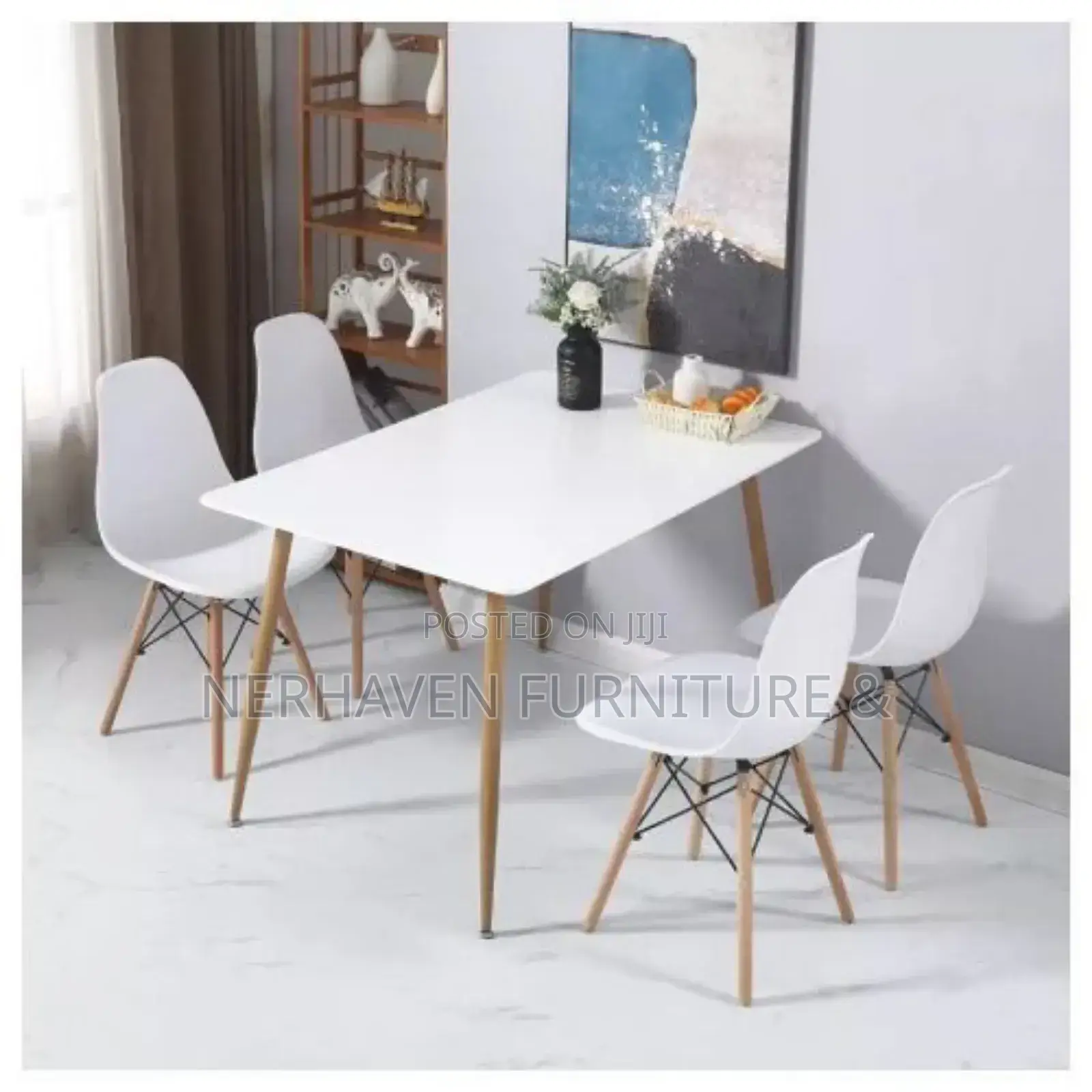 Wooden Dining Set – Strong, Classic & Beautiful Finish