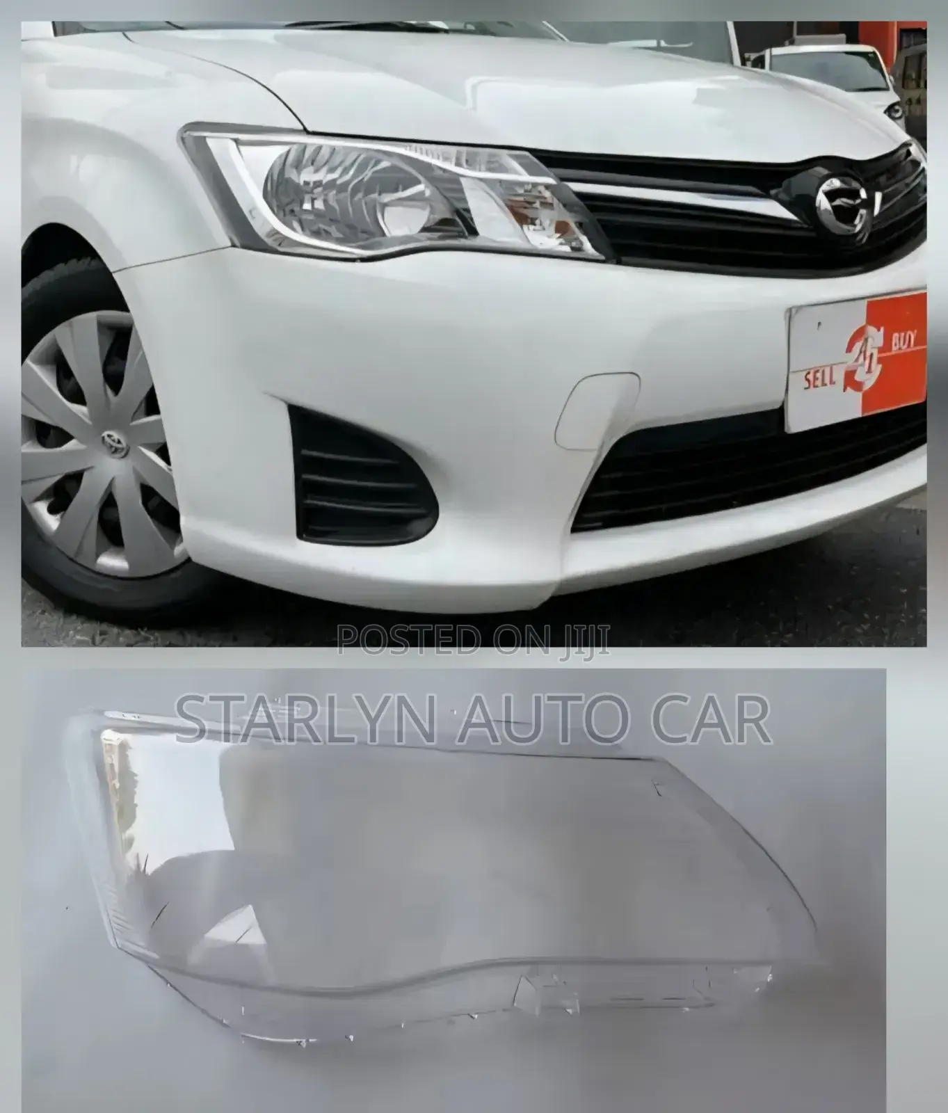 Genuine Headlights Lens Toyota Fielder 2014
